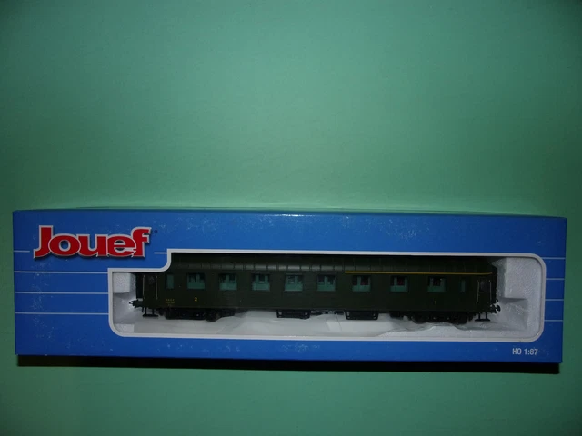 JOUEF voiture de voyageurs 2ième classe DEV INOX HJ4003 NEUF | UK