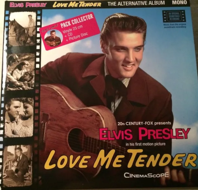 ELVIS PRESLEY LOVE ME TENDER alternatif album pack collector BIGBEAT RECORDS