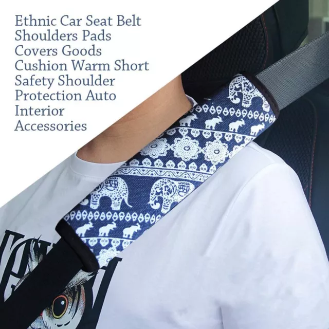 Adjustable Car Safety Belt Shoulder Pad Ethnic Shoulder Guard
