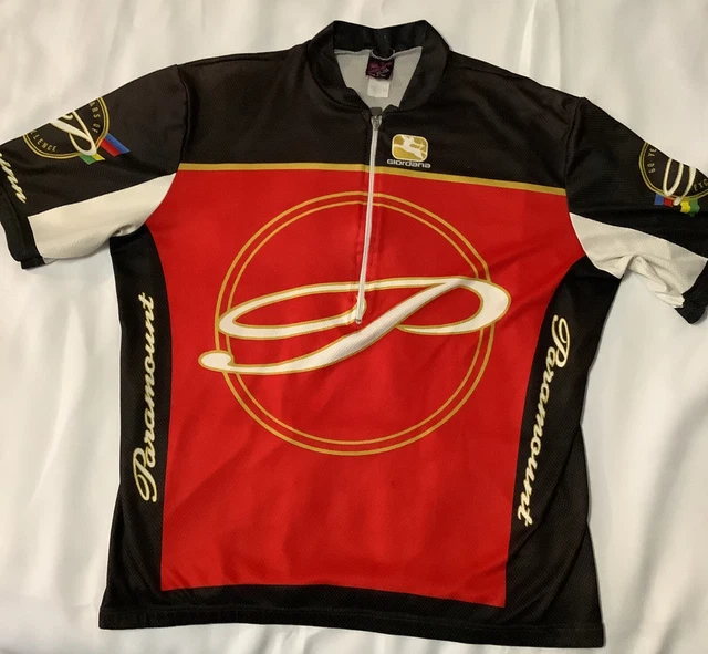 Sz L Vin Schwinn Paramount 60th Anniversary Cycling Jersey Giordana Italy Red Sz L Vin Schwinn Paramount 60th Anniversary Cycling Jersey Giordana Italy Red