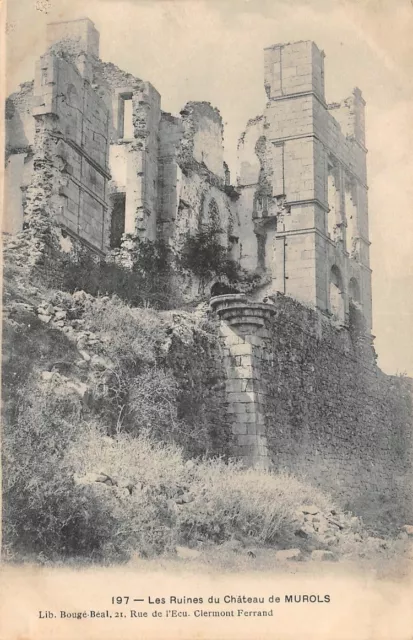 les ruines du Château de MUROLS -