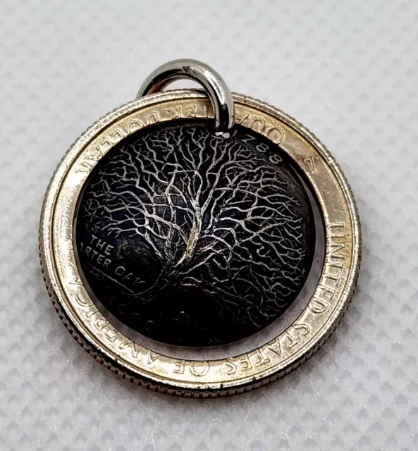 US QUARTER Coin Pendant