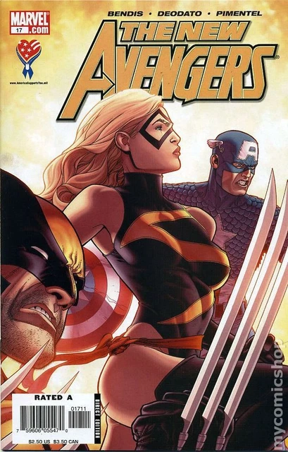 New Avengers #17 FN 2006 Stock Image
