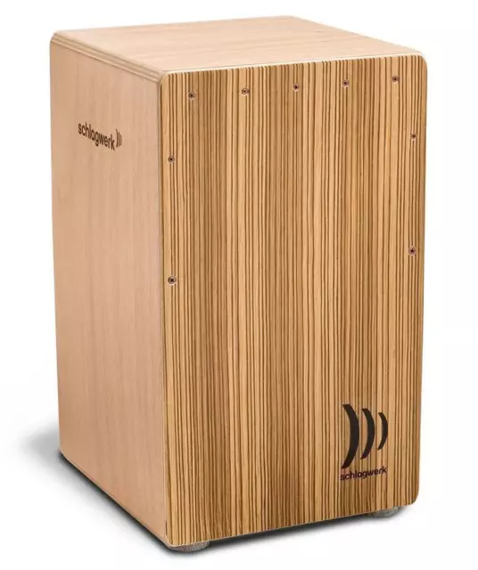 Schlagwerk Cajon Cp-4011 Zebrano La Peru Trommelkiste