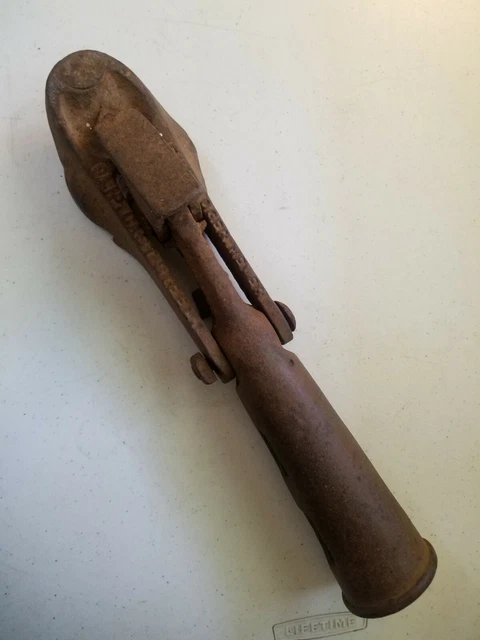 Antique New Badger Heavy Duty Railroad Rail Car Mover Railroad Memorabilia