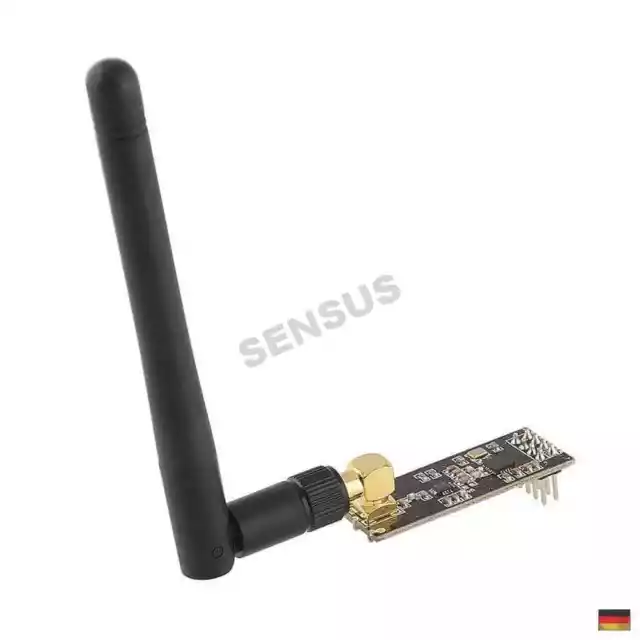 2 x NRF24L01+ PLUS - PA+LNA SMA módulo transceptor de antena 2.4G antena larga r... 2