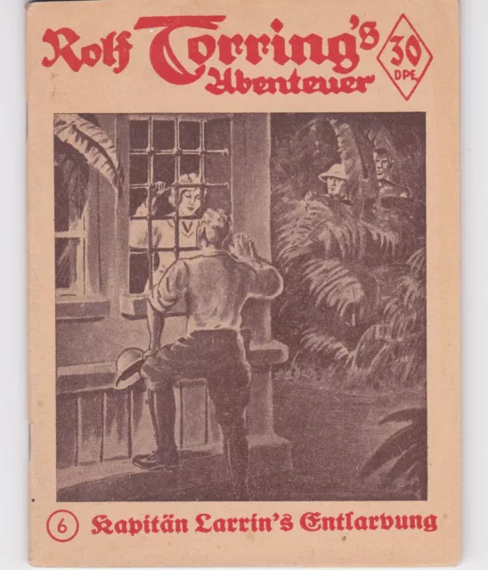 ROLF TORRING's Abenteuer (30Pf)   Nr. 6  (Zust. 1)   -Nachkrieg-