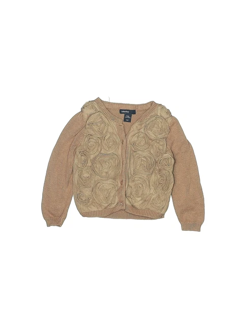 Baby Gap Girls Brown Cardigan 12-18 Months