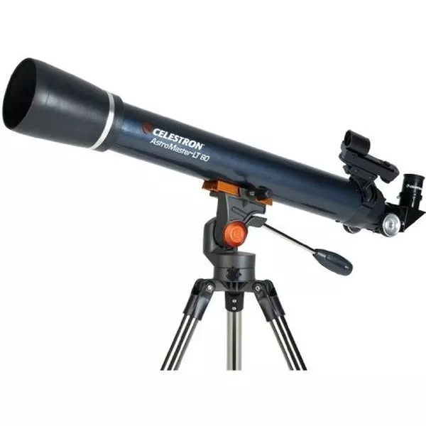 Celestron AstroMaster LT 60AZ Refractor with Phone Adapter & Moon Filter  22066*