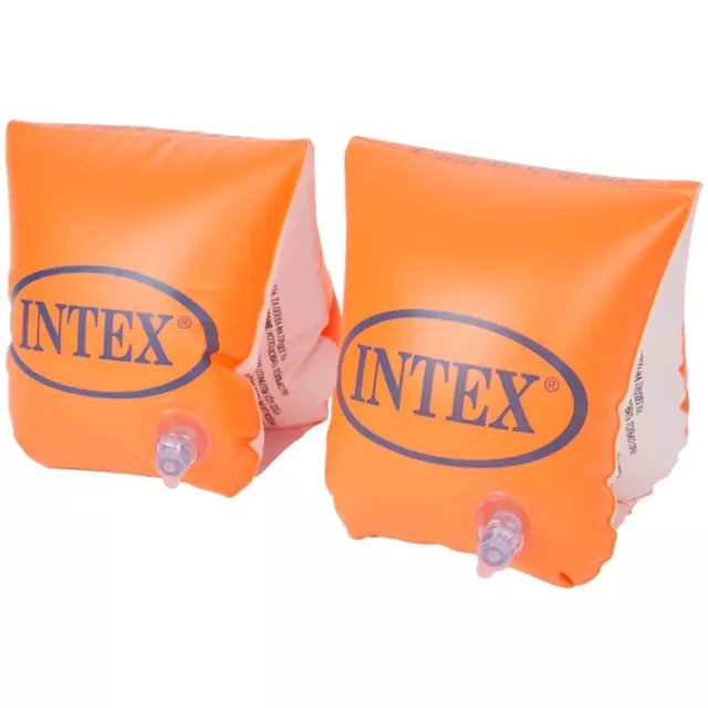 Paire De Bracelets De Natation Gonflables Pour Enfants 3-6 Ans - Intex - Neuf