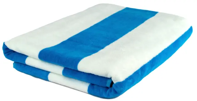 Cabana Beach Towel 100% Turkish Cotton Velour XL Extra Large Oversized