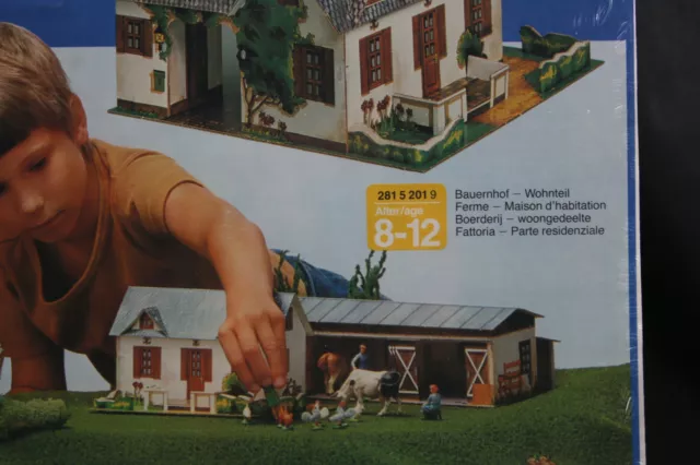 YW081 MINILAND maquette 281 5 201 9 Ferme Maison habitation Bauernhof - Wohnteil 2