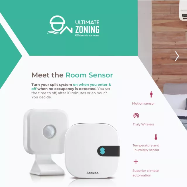 Sensibo Air + Room Sensor COMBO - Quick & Easy Installation for AC untis