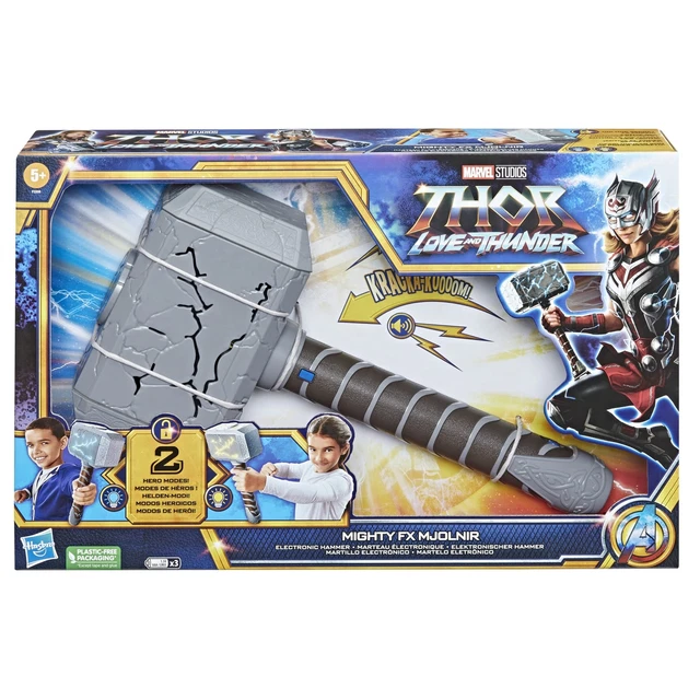 THOR LOVE & Thunder Mjolnir Hammer Jouet Replica Hasbro EUR 69,32 PicClick FR