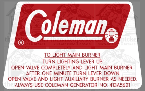 Vintage Coleman Camp Stove 413-e | #507840910