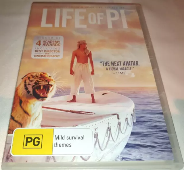 LIFE OF PI PAL DVD R4 Movie NEW SEALED Suraj Sharma $5.90 - PicClick AU