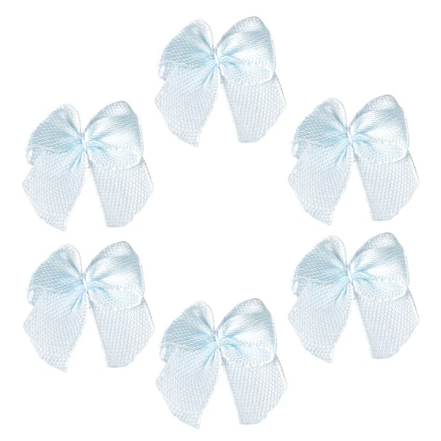 100 Pcs Baby Shower Dogs Girl Hair Bows Black Bows Small Ribbon