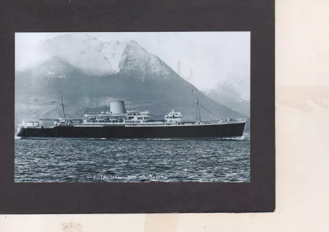 "Magdalena" Royal Mail Lines  steamship repro photo