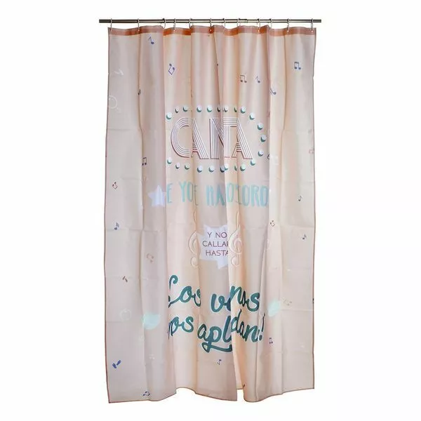 Tenda da Doccia DKD Home Decor Canta Poliestere [180 x 200 cm]