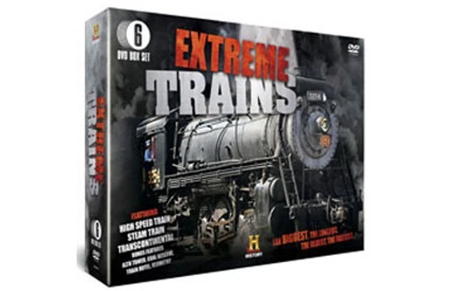 DVD TRAINS Extreme trains / Golden Age / Lost Railways / Trains Remembered - New