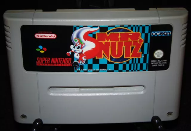 Mr. Nutz / Super Nintendo SNES / version Pal. FAH. / Jeu en Loose
