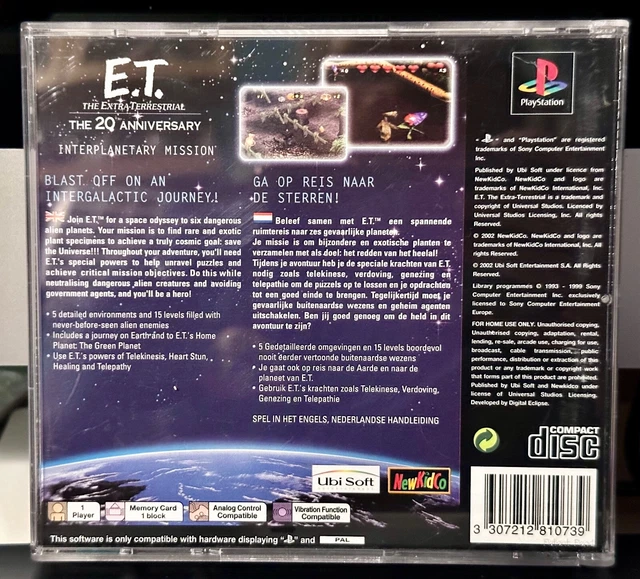 E.T. The Extra-Terrestrial - 20th Anniversary Sur Game Boy Advance (GBA)
