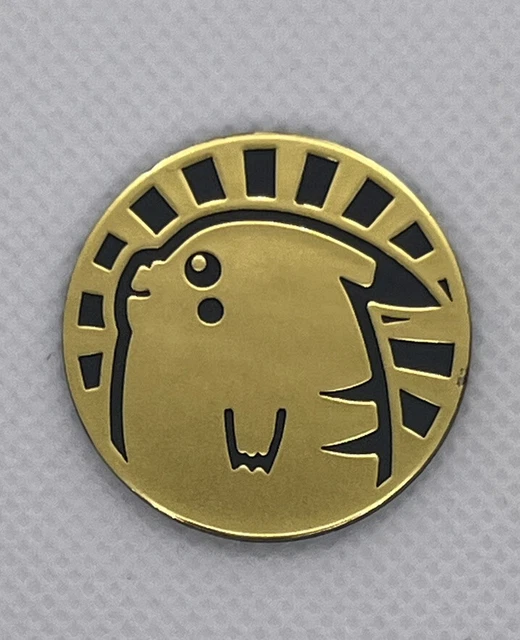 PIKACHU POKEMON COIN Medal Gift box Pokemon NINTENDO BANDAI JAPAN Very