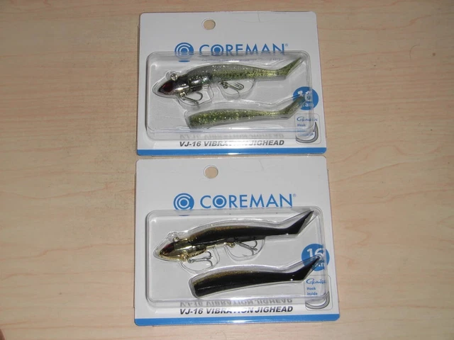 COREMAN•VJ-36•VIBRATION.JIGHEAD✖⑧ CORE MAN VJ-36 Vibration Jig Head PH Kaimura Pearl Used