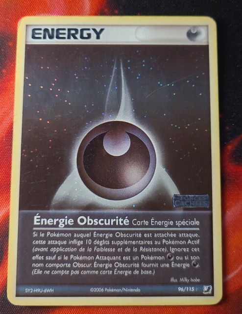 Pokemon - Energie Obscurité Holo Reverse 96/115 - Ex Forces Cachées - Français