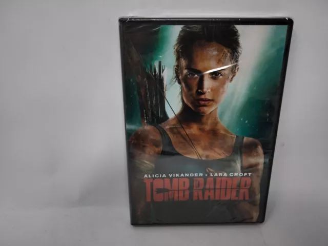 Vikander, Lara Croft Tomb Raider Film Dvd Nuovo Warner 2018 [Bo2-005]