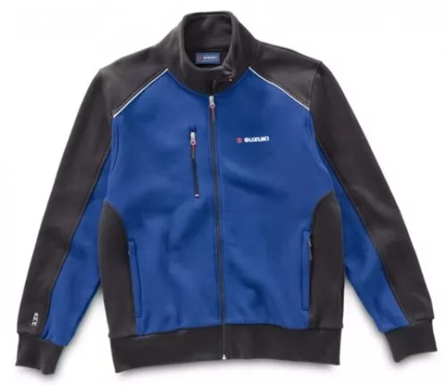 SUZUKI Original Team Jacke, Blau-Schwarz, XL / 54