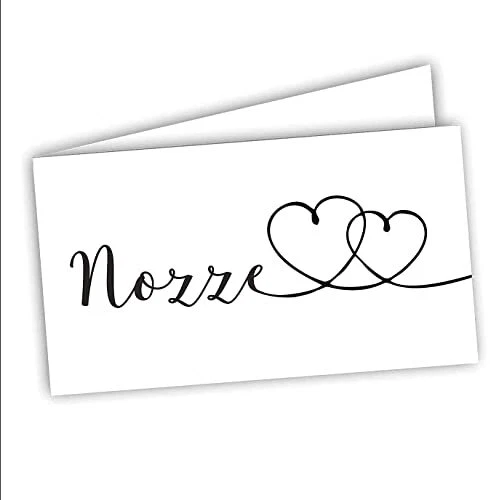 Bigliettini Bomboniere Matrimonio - 50 Pezzi Con Design Foglia Verde, Per Confetti E Regali - Foto 5