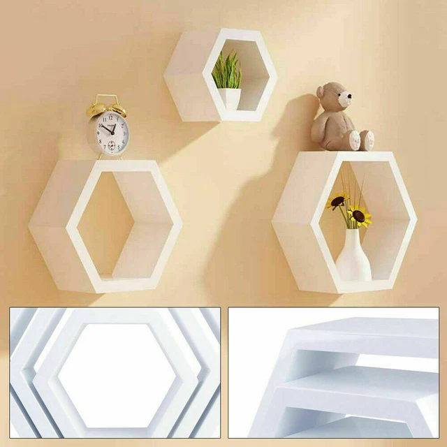 3 Scaffali Impilabili Novaliv Per Dispensa - Bianco, 50x38x22 Cm, Portata 10kg, Per Alimenti E Bevande