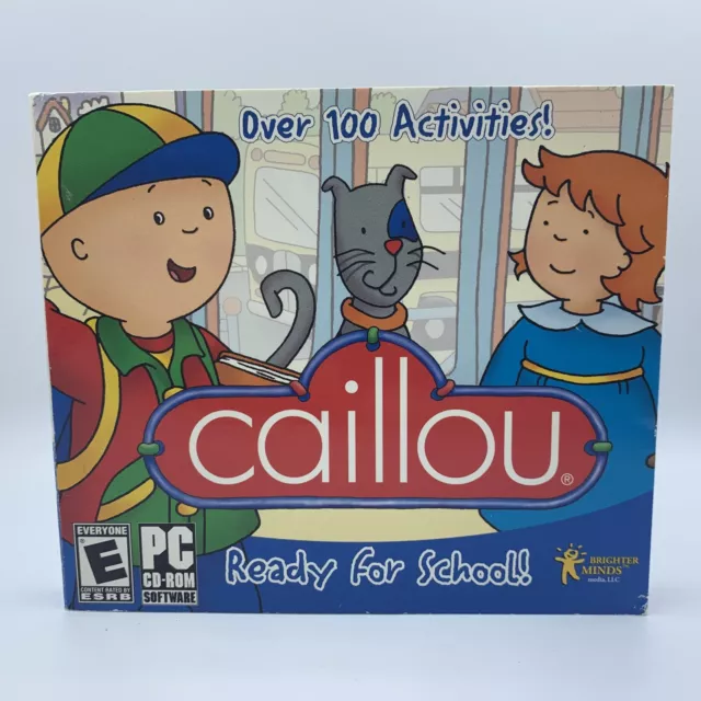 Caillou MAGIC PLAYHOUSE - Children Ages 2-6 Educational PC Game - BRAND NEW  772040813437