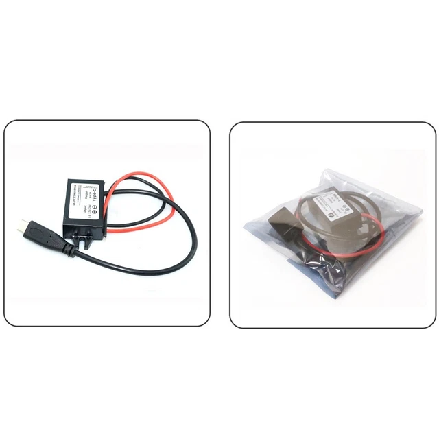 1 Stück Konverter 12V/24V Bis 5V Staubdicht Step Down Typ-C USB 20AWG 3A