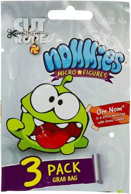 Cut The Rope 3 Mini Collectible Figure: Happy Om Nom 