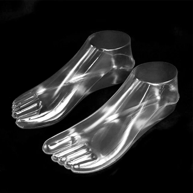 1 paio di scarpe sandali donna manichino piedi modello piede chiaro per piede st