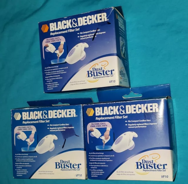 Black & Decker Dust Buster Replacement Anti Allergen Filter F610