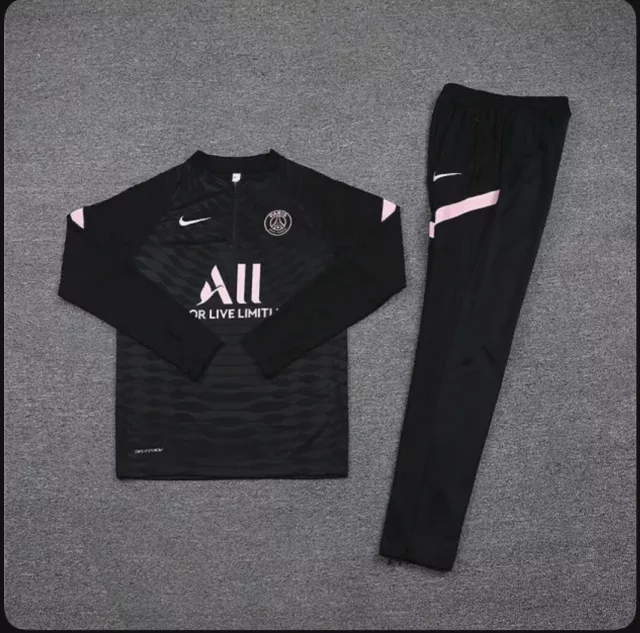 PSG Tracksuit ADV Dri-Fit With Original Tags Black/Pink Size M💫