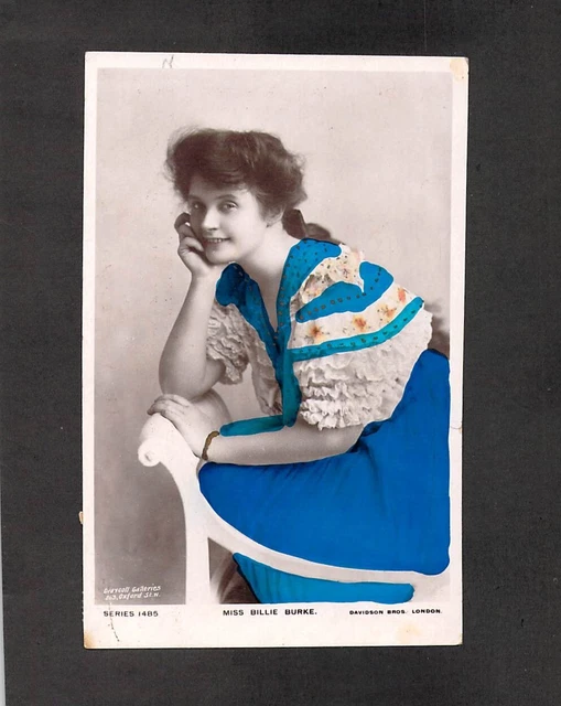 C0210 Glamour Miss Billie Burke Davidsons Graycol Galleries PU1907 Kalgoorlie pc
