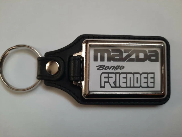 MAZDA BONGO CAMPERVAN LOGO LEATHER KEYRING spare Parts gift 3.99 PicClick UK