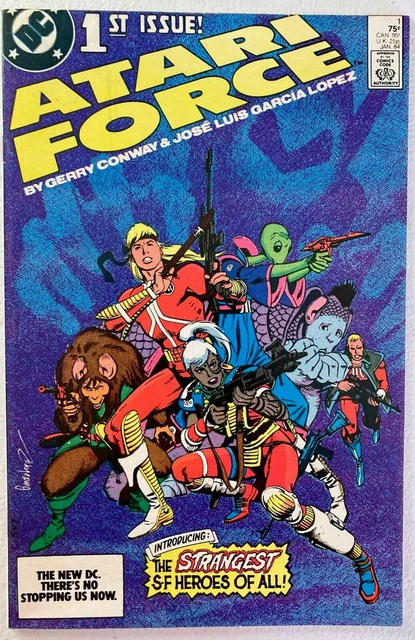 Atari Force #1(DC January 1984) Very Good+ 4.5