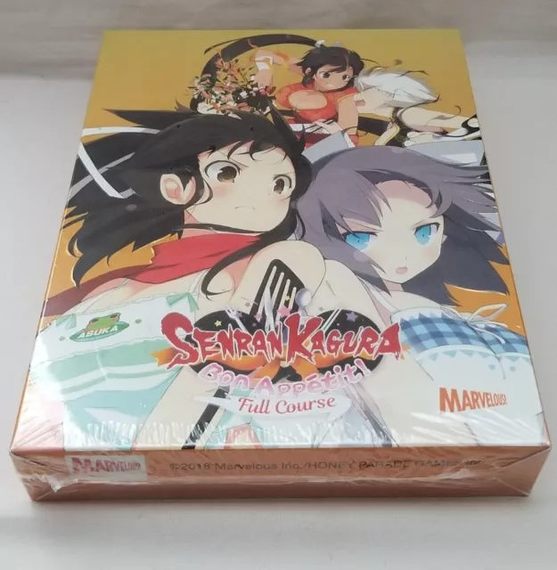Senran Kagura Bon Appetit Full Course Limited Edition LRG BRAND NEW FACTORY SEAL