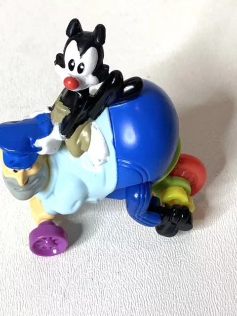 1993 McDonald's Happy Meal Toy Warner Bros Animaniacs Yakko Ridin’ Ralph Figure
