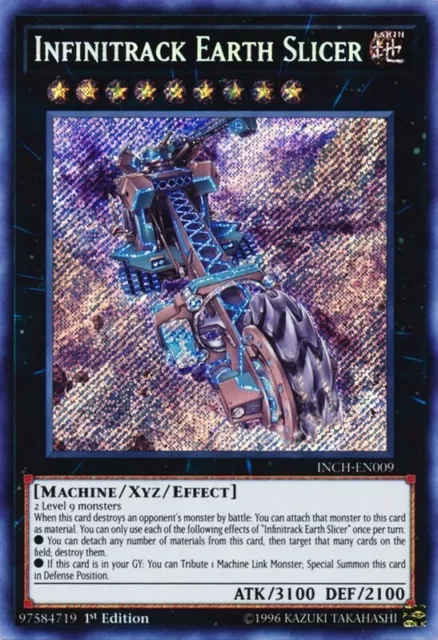 YGO INCH-EN009 Infinitrack Earth Slicer INCH-EN009 Yu-gi-oh