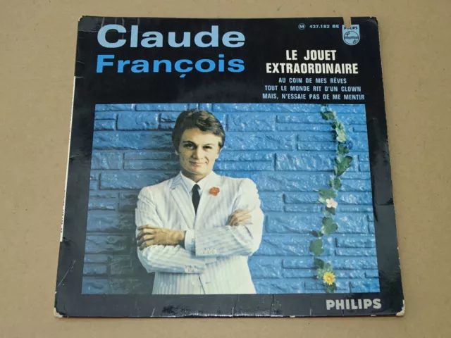 *** Claude François _ Le Jouet Extraordinaire *** 1966 ♪ EP 45T ♫ 437.182 {VG+}