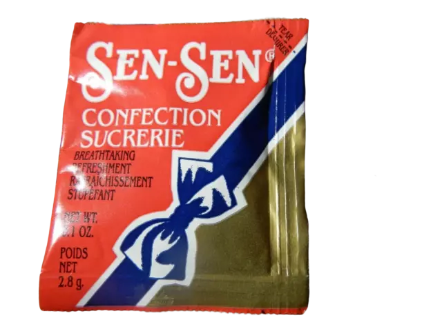 Vecchio Vintage Caramelle Sen Mentine Licorice Rinfrescante Alito Nuovi 1 Uno