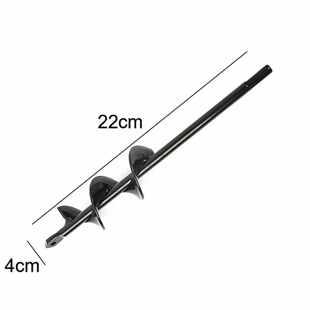 22cm Planting Auger Drill Spiral Hole Drill Garden Seed Planter