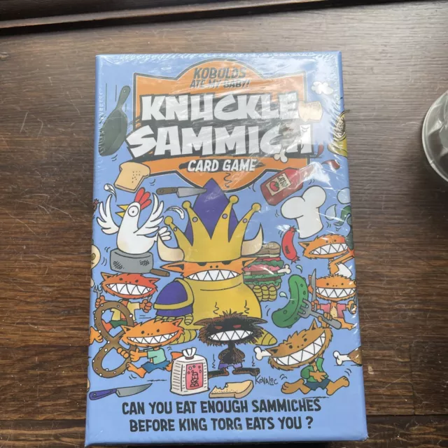 Knuckle Sammich Kobolds Ate My Baby Card Game by Ninth Level NEW & SEALED