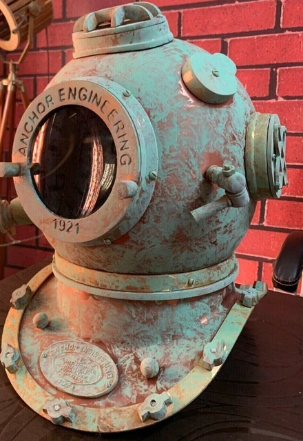 Diving Helmet Anchor Engineer Divers Helmet Heavy Helmet Décorative Collection